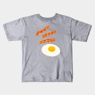 Breakfast With Bacon and Eggs Kids T-Shirt